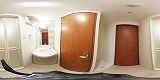 STキューブCタイプ洗面所の360度パノラマビューのサムネイル