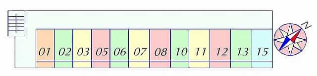 ラルース2のフロア図