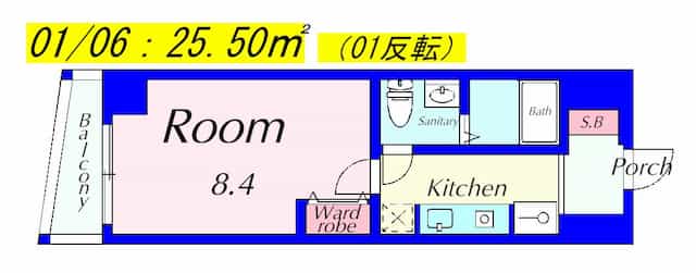 ソレイユ豊の間取りサムネイル1枚目