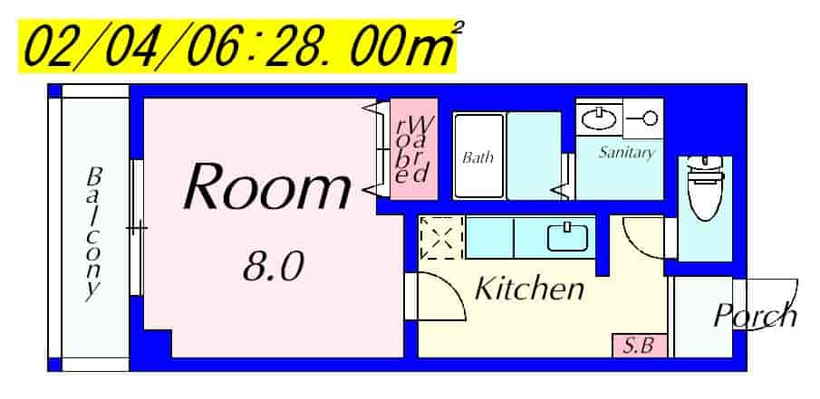 ティアモールの間取りサムネイル2枚目