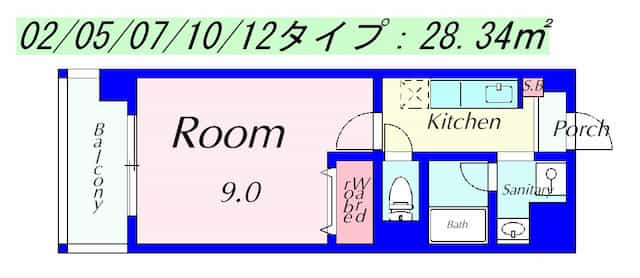 イストアールの間取りサムネイル2枚目