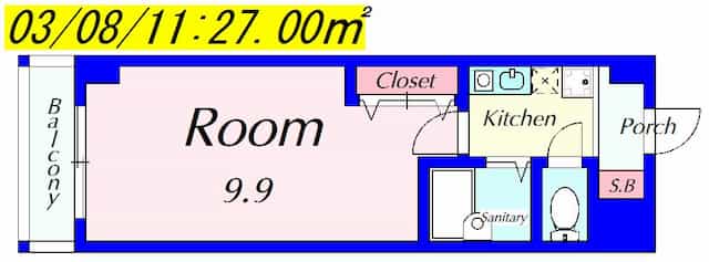 ベルエポックの間取りサムネイル3枚目