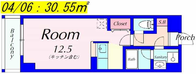 レインボーシティレックの間取りサムネイル4枚目