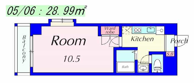 PALACIO K2(パラシオK2)の間取りサムネイル4枚目