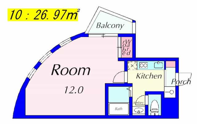 PALACIO K1(パラシオK1)の間取りサムネイル4枚目