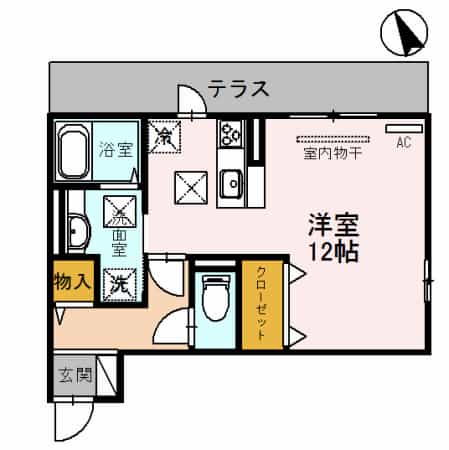 Saisonnier(セゾニエ)の間取りサムネイル11枚目