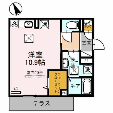 Saisonnier(セゾニエ)の間取りサムネイル9枚目