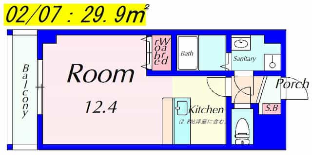 ベーネ南草津の間取りサムネイル2枚目