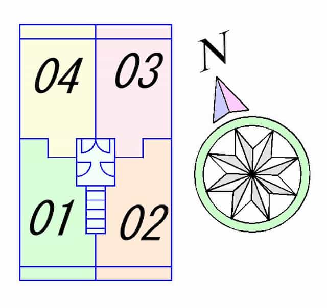 コリンドゥ草津のフロア図