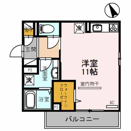 Saisonnier(セゾニエ)の間取りサムネイル4枚目
