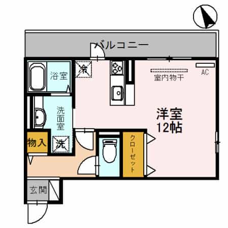 Saisonnier(セゾニエ)の間取りサムネイル3枚目