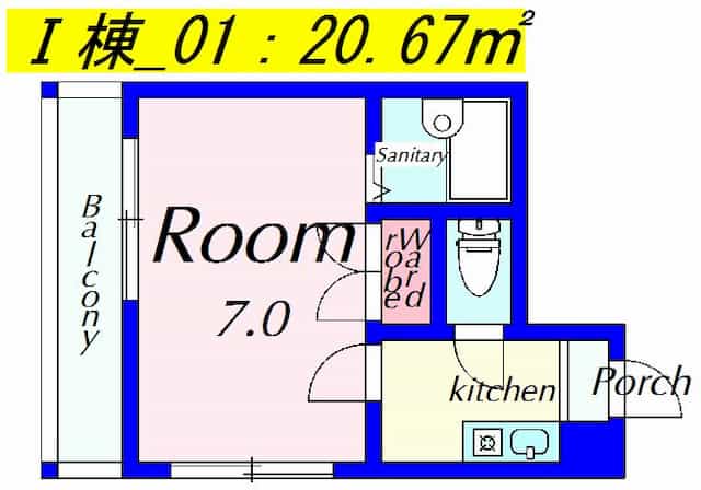 エリートNAKANO1、2の間取りサムネイル1枚目