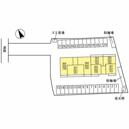 Saisonnier(セゾニエ)のフロア図