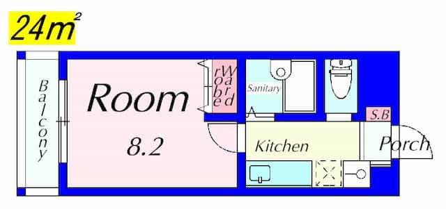 Antevorteの間取りサムネイル2枚目