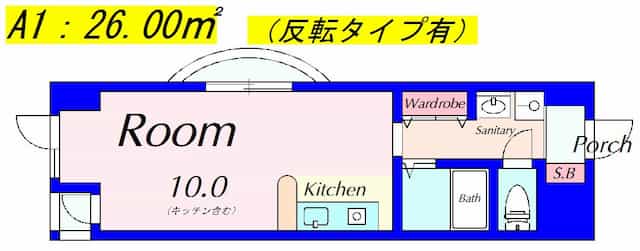 リベリー南草津の間取りサムネイル2枚目