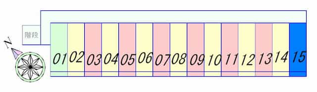 アートプラザ南笠のフロア図