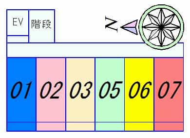 グランデ・ラーゴHOEI2のフロア図