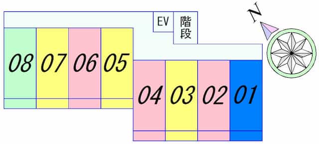 sawarabiヨツバのフロア図