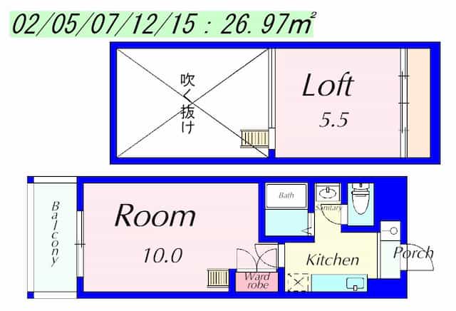 ラクーンＤ3の間取りサムネイル7枚目
