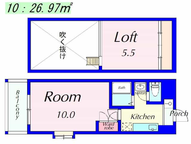 ラクーンＤ3の間取りサムネイル8枚目