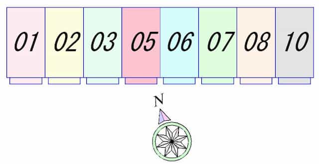 ドルチェのフロア図