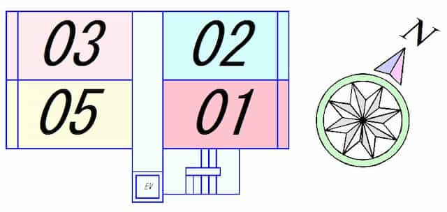 エランビタール3のフロア図