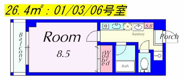 ルミエール吉岡の間取りサムネイル1枚目