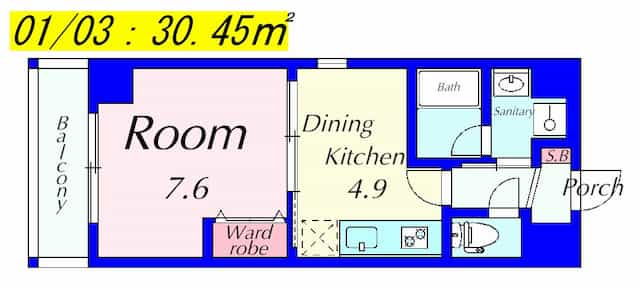 Greenwich houseの間取りサムネイル1枚目