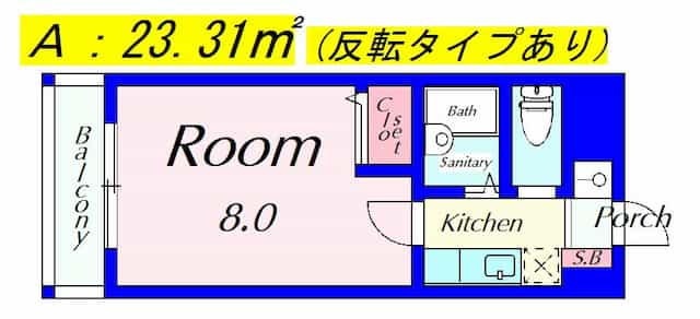 パレ南笠佐わらびの間取りサムネイル1枚目