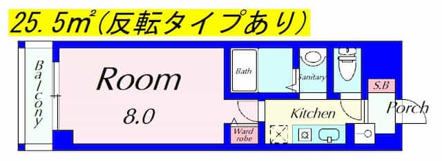 グレースフル18の間取り図1枚目