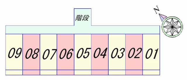 フィールドロ-ド2のフロア図