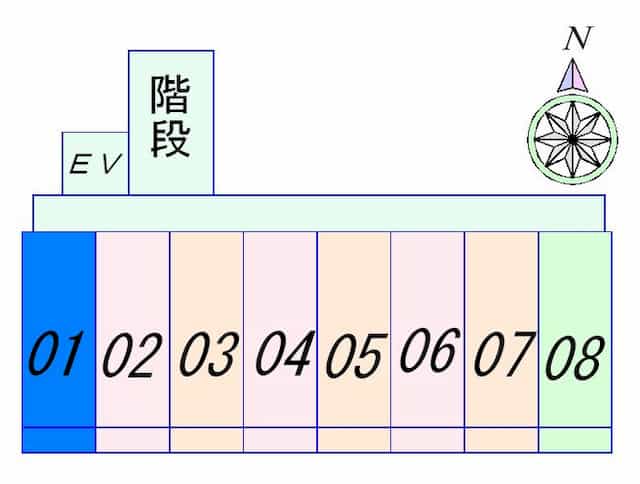 野路一番館のフロア図