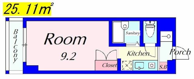 翔耀一号館の間取りサムネイル1枚目
