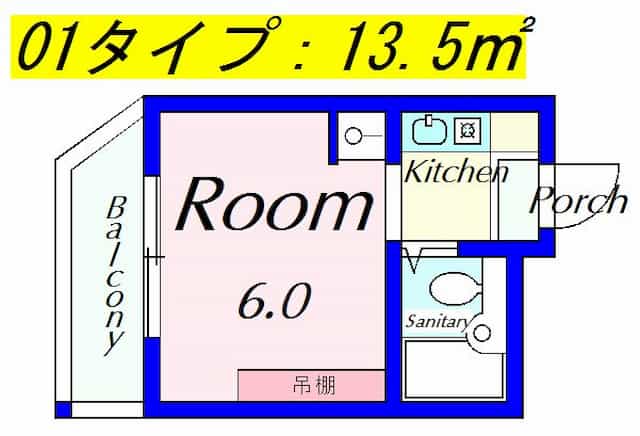 ソレイユヤマダの間取りサムネイル1枚目