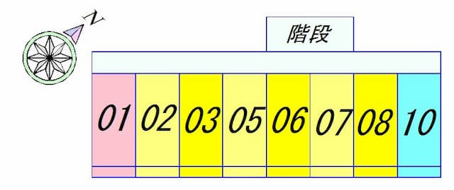 ラクーンＤ1のフロア図