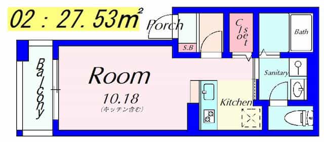 ＧＫ広野の間取りサムネイル2枚目
