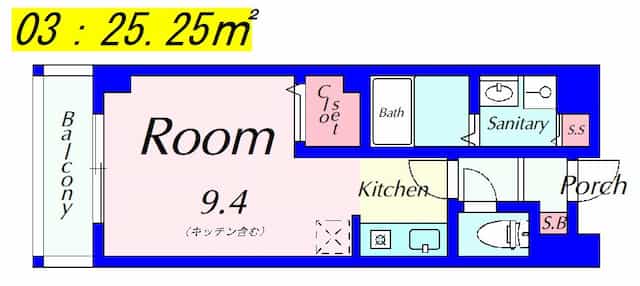 セイバリー東矢倉の間取りサムネイル2枚目
