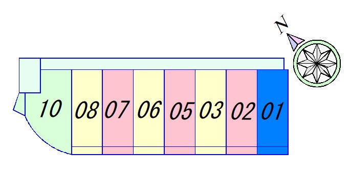 PALACIO K1(パラシオK1)のフロア図