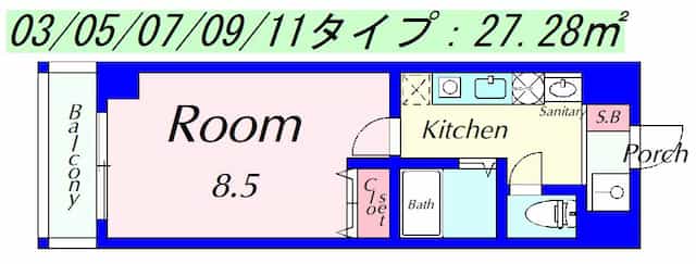 クレアトゥール21の間取りサムネイル3枚目