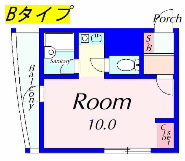 マリーブ1843の間取りサムネイル3枚目