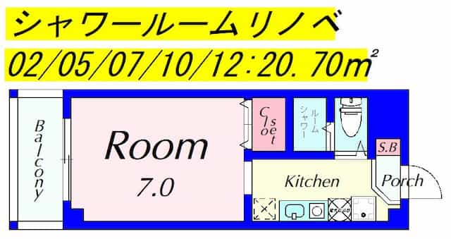 エランビタールの間取りサムネイル3枚目