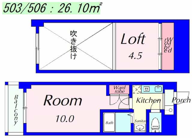 ラクーンＤ2の間取りサムネイル8枚目