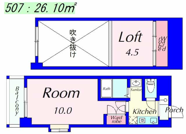 ラクーンＤ2の間取りサムネイル9枚目