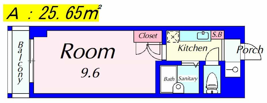 ビアンクールの間取りサムネイル1枚目