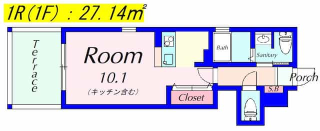 R-6Courtの間取りサムネイル2枚目
