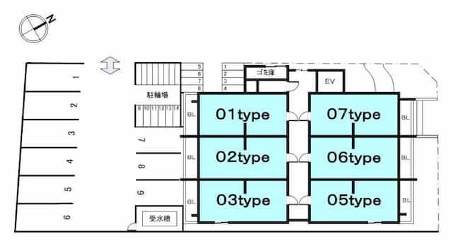 ｆ９９のフロア図