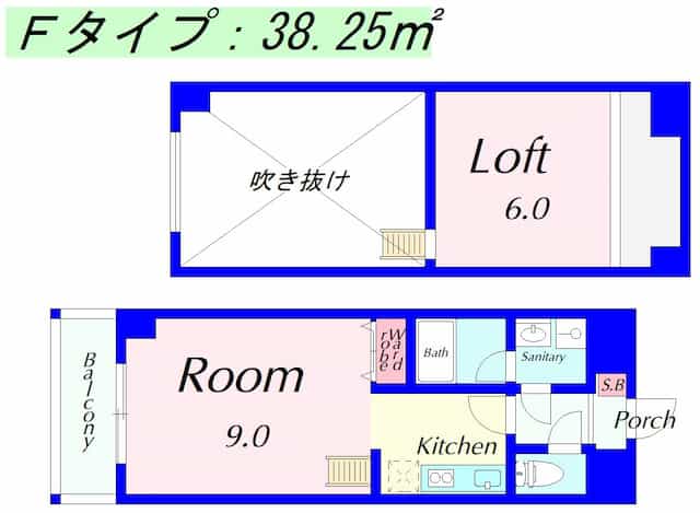 太陽プラザ南草津駅前の間取りサムネイル6枚目