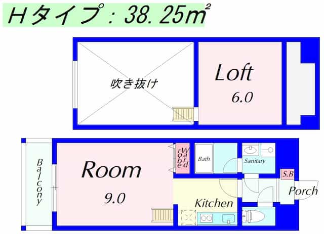 太陽プラザ南草津駅前の間取りサムネイル8枚目