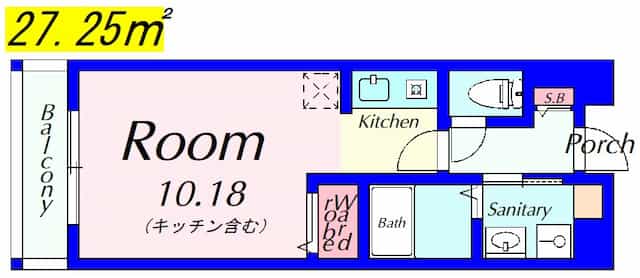 フィールドロード2の間取りサムネイル2枚目